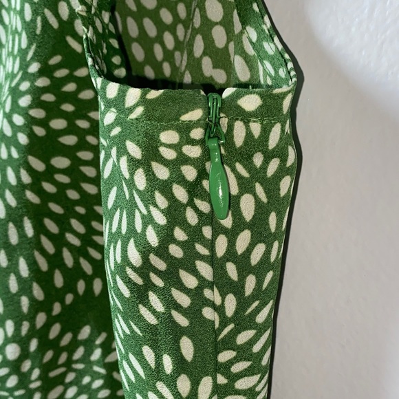 Ann Taylor LOFT Petites Leafy Green Women's Blouse, 10P - Picture 5 of 8